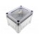 Enclosure: junction box | X: 151mm | Y: 191mm | Z: 126mm | polycarbonate image 1