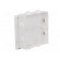 Enclosure: junction box | X: 196mm | Y: 196mm | Z: 78mm | wall mount image 2