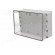 Enclosure: junction box | X: 214mm | Y: 303mm | Z: 123mm | ABS | IP55 image 9