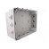 Enclosure: junction box | X: 282mm | Y: 342mm | Z: 165mm | IP55 | grey image 2