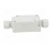 Enclosure: junction box | X: 40mm | Y: 60mm | Z: 24mm | IP65 | light grey image 7