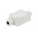 Enclosure: junction box | X: 40mm | Y: 60mm | Z: 24mm | IP65 | light grey image 6