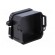 Enclosure: junction box | X: 44.5mm | Y: 57mm | Z: 25mm | black paveikslėlis 2