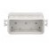 Enclosure: junction box | X: 45mm | Y: 90mm | Z: 39mm | wall mount | IP55 image 3