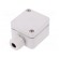 Enclosure: junction box | X: 50mm | Y: 52mm | Z: 35mm | polycarbonate image 1