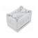 Enclosure: junction box | X: 65mm | Y: 95mm | Z: 60mm | wall mount | ABS фото 2