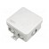 Enclosure: junction box | X: 75mm | Y: 75mm | Z: 39mm | wall mount | IP55 image 1