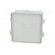 Enclosure: junction box | X: 80mm | Y: 80mm | Z: 40mm | wall mount | IP44 image 7