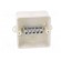 Enclosure: junction box | X: 80mm | Y: 80mm | Z: 52mm | polystyrene | IP65 image 4