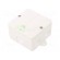 Enclosure: junction box | X: 80mm | Y: 80mm | Z: 52mm | polystyrene | IP65 image 1