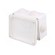 Enclosure: junction box | X: 87mm | Y: 118mm | Z: 55mm | wall mount | IP55 image 8