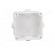 Enclosure: junction box | X: 88mm | Y: 88mm | Z: 60mm | wall mount | IP55 image 2