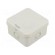 Enclosure: junction box | X: 89mm | Y: 89mm | Z: 51mm | wall mount | IP55 image 1