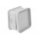 Enclosure: junction box | X: 90mm | Y: 90mm | Z: 49mm | polypropylene paveikslėlis 7