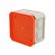 Enclosure: junction box | X: 90mm | Y: 90mm | Z: 52mm | polypropylene PP image 9