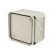 Enclosure: junction box | X: 90mm | Y: 90mm | Z: 52mm | polypropylene PP image 9