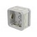 Enclosure: junction box | X: 90mm | Y: 90mm | Z: 52mm | polypropylene PP image 5