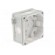 Enclosure: junction box | X: 98mm | Y: 98mm | Z: 46mm | wall mount | IP55 image 2