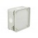 Enclosure: junction box | X: 98mm | Y: 98mm | Z: 46mm | wall mount | IP55 image 7