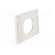 Wall mounting element | polyamide | white | Series: BoPad | 75x75mm image 4