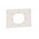 Wall mounting element | polyamide | white | Series: BoPad | 75x75mm image 9