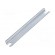 DIN rail | steel | W: 15mm | L: 106mm | Plating: zinc image 1