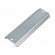 DIN rail | steel | W: 35mm | H: 7.5mm | L: 108mm | for enclosures image 1