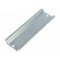 DIN rail | steel | W: 35mm | H: 7.5mm | L: 108mm | for enclosures image 2