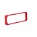 Frame for enclosure | ABS | Series: 1455 | HM-1455L | Colour: red image 6