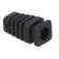 Strain relief | rubber | L: 22.4mm | black | Panel thick: max.2.8mm фото 7