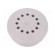 Ventilation seal | elastomer thermoplastic TPE | IP44 | light grey image 1