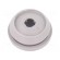 Ventilation seal | elastomer thermoplastic TPE | IP44 | light grey image 2