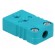 K-type miniature socket | Mat: PVC | 200°C image 4