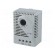 Sensor: hygrostat | Contacts: SPDT | 5A | 250VAC | IP20 | Mounting: DIN image 1