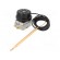 Sensor: thermostat with capillary | Output conf: SPDT | 10A | 400VAC image 1