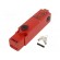 Safety switch: bolting | XCSLF | NC + NO | IP66 | metal | red | 24VDC image 1