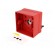 Safety switch: fire warning hand switch | CXM | SPDT | IP24 | ABS | red image 4