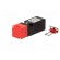 Safety switch: key operated | FR | NC + NO | IP67 | polymer | black,red image 2