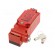 Safety switch: key operated | XCSC | NC + NO x2 | IP67 | metal | red image 1