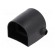 Lateral plug | -20÷55°C | Colour: black | Application: 3100.0110N paveikslėlis 1