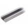 Mounting rail for protection rubber strip | -20÷55°C | 2m image 1
