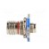 Connector: military | socket | female | PIN: 3 | size 9 | silver | crimped image 3
