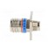 Connector: military | socket | female | PIN: 6 | size 9 | silver | crimped image 3