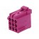 Connector: automotive | JPT | female | plug | for cable | PIN: 9 | violet image 1