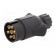 Connector: automotive | plug | PIN: 7 | Conform to: PN-ISO 1724 | 12VDC image 2