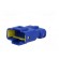 Connector: wire-wire | 560 | plug | male | IP67 | Locking: latch | blue image 2