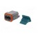Connector: wire-wire | AT | female | plug | for cable | PIN: 8 | crimped image 2