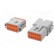 Connector: wire-wire | AT | male + female | plug | for cable | PIN: 12 image 6