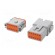 Connector: wire-wire | AT | male + female | plug | for cable | PIN: 12 фото 6