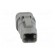 Connector: wire-wire | DTM | female | plug | for cable | PIN: 4 | grey image 9